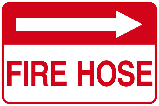 Fire Hose Signs