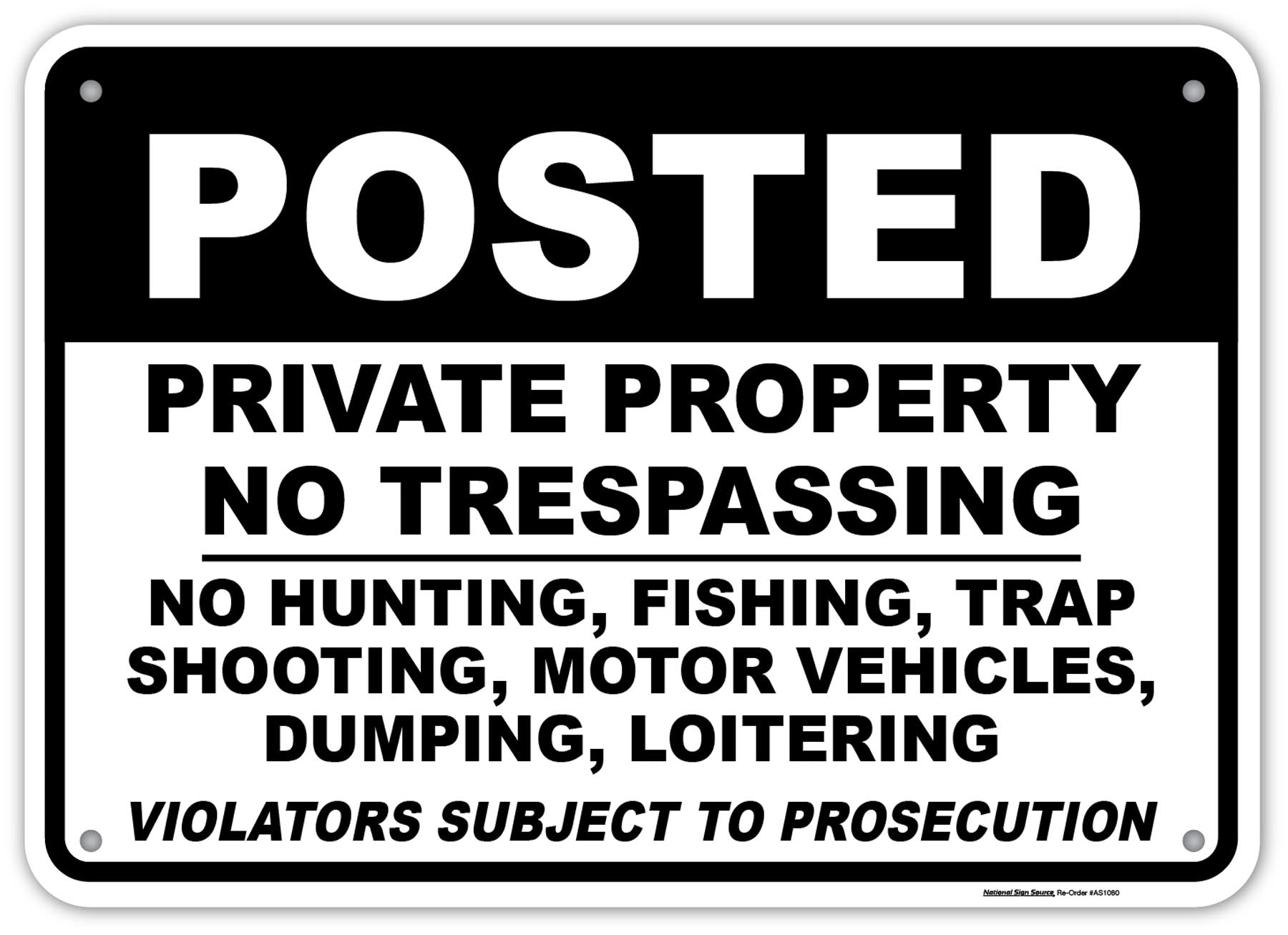 Custom Private Property Signs PRIVATE PROPERTY SIGN, Vintage Style